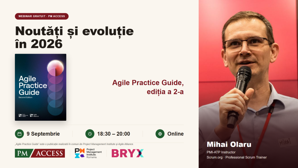 Noutati si evolutie in 2026 – Agile Practice Guide, editia a 2-a
